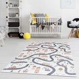 Mave Roads Washable Rug for Kids - Ornate Home