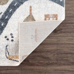 Mave Roads Washable Rug for Kids - Ornate Home