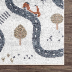 Mave Roads Washable Rug for Kids - Ornate Home