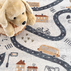 Mave Roads Washable Rug for Kids - Ornate Home