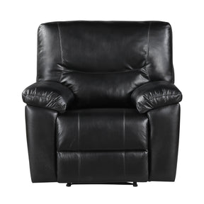 Maverick Black Reclining Chair - Ornate Home