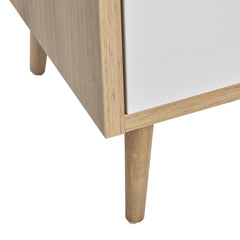 Maverick Oak/White 24" Bathroom Vanity Cabinet Sink Basin Not Included - Ornate Home