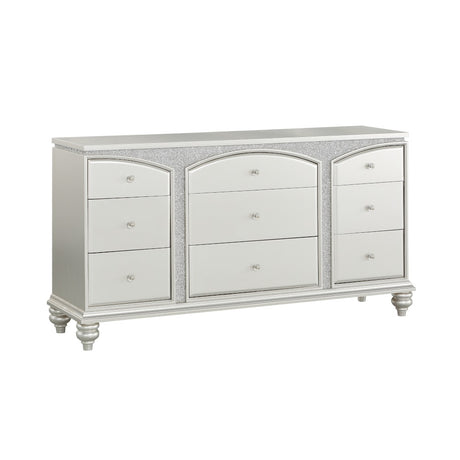 Maverick Platinum Dresser - Ornate Home