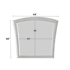 Maverick Platinum Mirror - Ornate Home