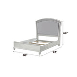 Maverick Platinum Panel Bed - Ornate Home
