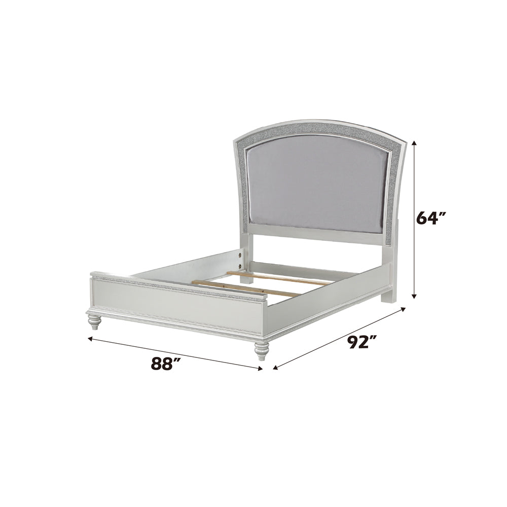 Maverick Platinum Panel Bed - Ornate Home