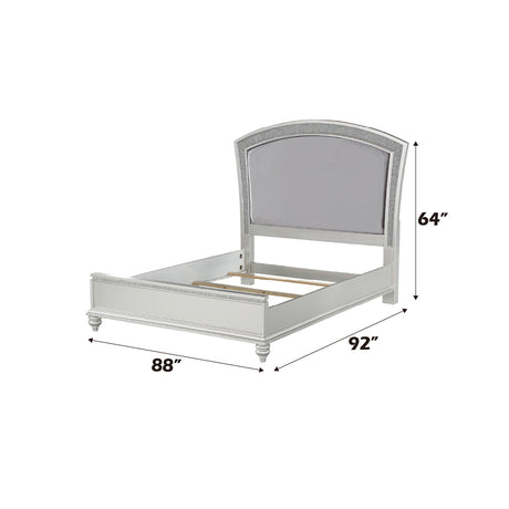 Maverick Platinum Panel Bed - Ornate Home