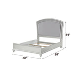 Maverick Platinum Panel Bed - Ornate Home