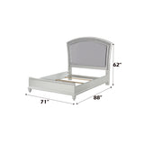 Maverick Platinum Panel Bed - Ornate Home