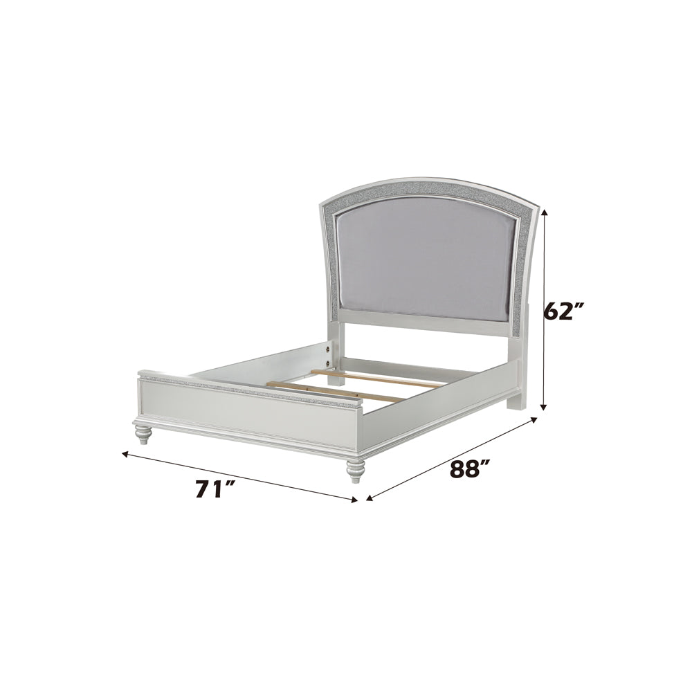 Maverick Platinum Panel Bed - Ornate Home