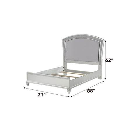 Maverick Platinum Panel Bed - Ornate Home