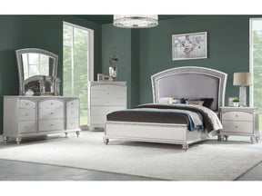 Maverick Platinum Panel Bed - Ornate Home