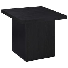 Max Black 3-piece Rectangular Coffee and End Table Set - Ornate Home