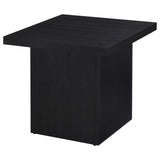 Max Black 3-piece Rectangular Coffee and End Table Set - Ornate Home