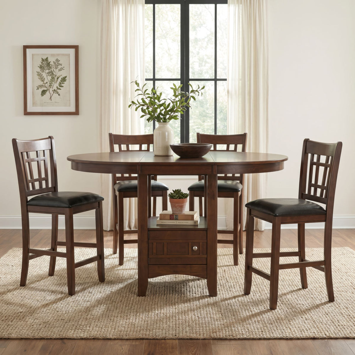Max Cherry Pub Dining Table