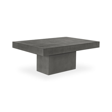 Maxima Dark Grey Outdoor Coffee Table - Ornate Home
