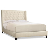 Maxime Espresso King Shelter Bed - Ornate Home