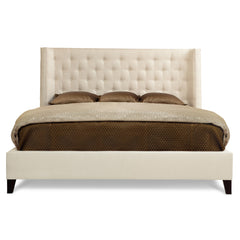 Maxime Espresso Queen Shelter Bed (58" H) - Ornate Home