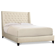 Maxime Espresso Queen Shelter Bed - Ornate Home
