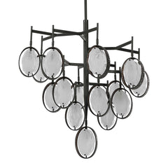 Maxin Bronze 15 Light Large Chandelier - Ornate Home