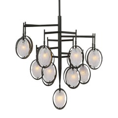 Maxin Bronze 15 Light Large Chandelier - Ornate Home