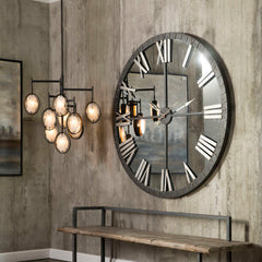 Maxin Dark Bronze 9 Light Chandelier - Ornate Home