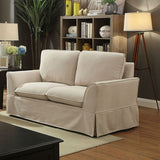 Maxine Beige Loveseat - Ornate Home