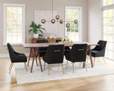 Maxine Black & Gold Dining Chair - Ornate Home