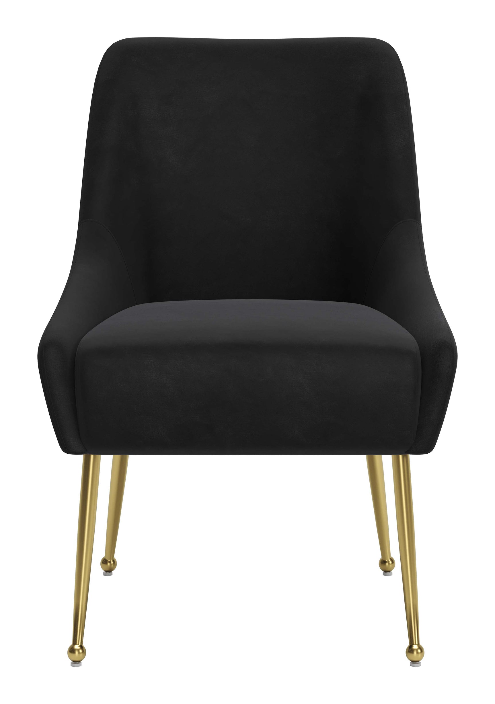 Maxine Black & Gold Dining Chair - Ornate Home