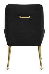 Maxine Black & Gold Dining Chair - Ornate Home