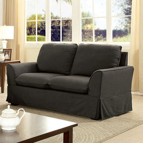 Maxine Gray Loveseat - Ornate Home