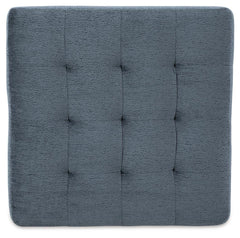 Maxon Place Navy 3-Piece Sectional and Ottoman - Ornate Home