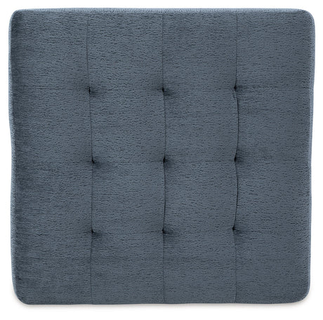 Maxon Place Navy Oversized Accent Ottoman - Ornate Home