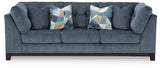 Maxon Place Navy Sofa (Online Special Price) - Ornate Home