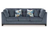 Maxon Place Navy Sofa - Ornate Home