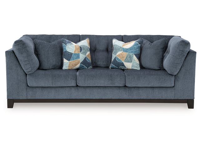 Maxon Place Navy Sofa - Ornate Home
