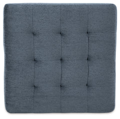 Maxon Place Navy Sofa and Oversized Accent Ottoman - Ornate Home