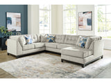 Maxon Place Stone 3pc Sectional with Chaise (Online Special Price) - Ornate Home