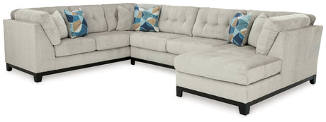 Maxon Place Stone 3pc Sectional with Chaise - Ornate Home