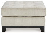 Maxon Place Stone Oversized Accent Ottoman (Online Special Price) - Ornate Home