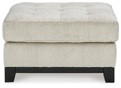 Maxon Place Stone Oversized Accent Ottoman - Ornate Home