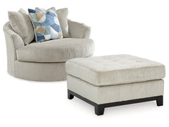 Maxon Stone Place Oversized Chair and Ottoman - Ornate Home