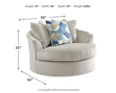 Maxon Stone Place Oversized Chair and Ottoman - Ornate Home