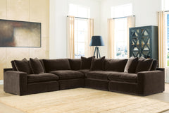 Maxton Heights Bittersweet 5-Piece Sectional - Ornate Home