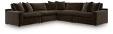 Maxton Heights Bittersweet 5-Piece Sectional - Ornate Home