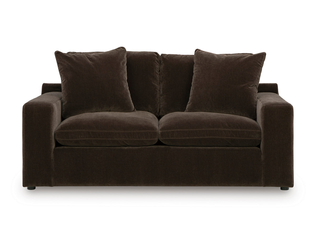 Maxton Heights Bittersweet Loveseat - Ornate Home