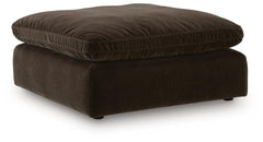 Maxton Heights Bittersweet Oversized Accent Ottoman - Ornate Home