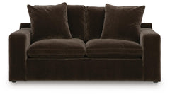 Maxton Heights Bittersweet Sofa and Loveseat - Ornate Home