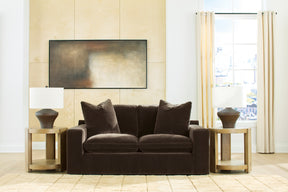 Maxton Heights Bittersweet Sofa and Loveseat - Ornate Home