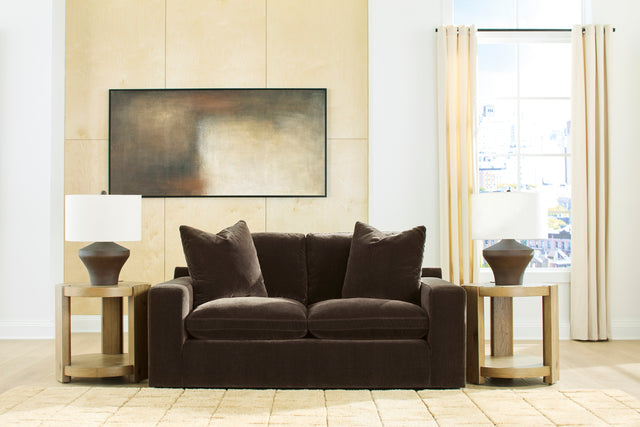 Maxton Heights Bittersweet Sofa and Loveseat - Ornate Home